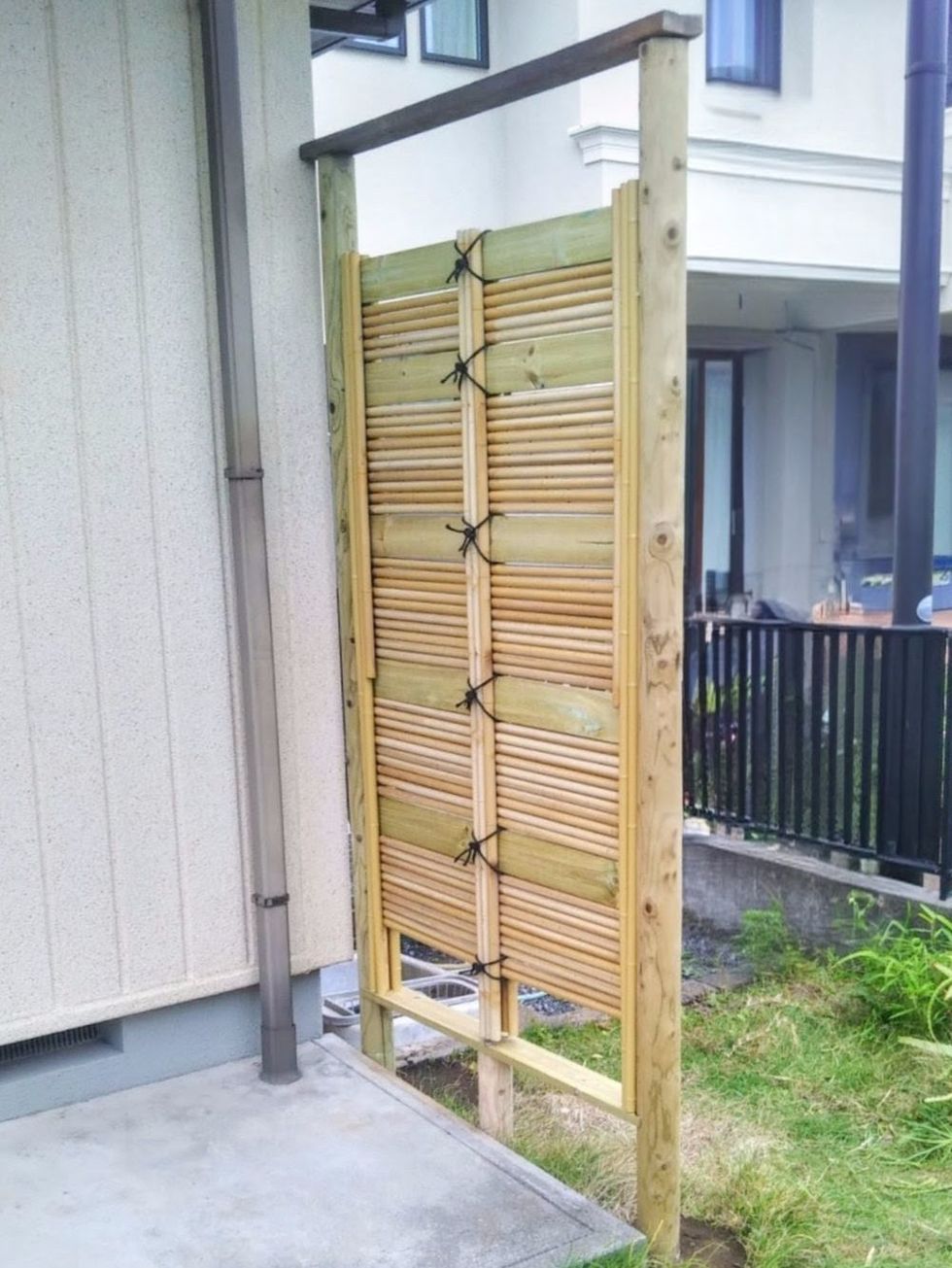 鎌倉市梶原 垣根施工 バンザイガーデン施工例